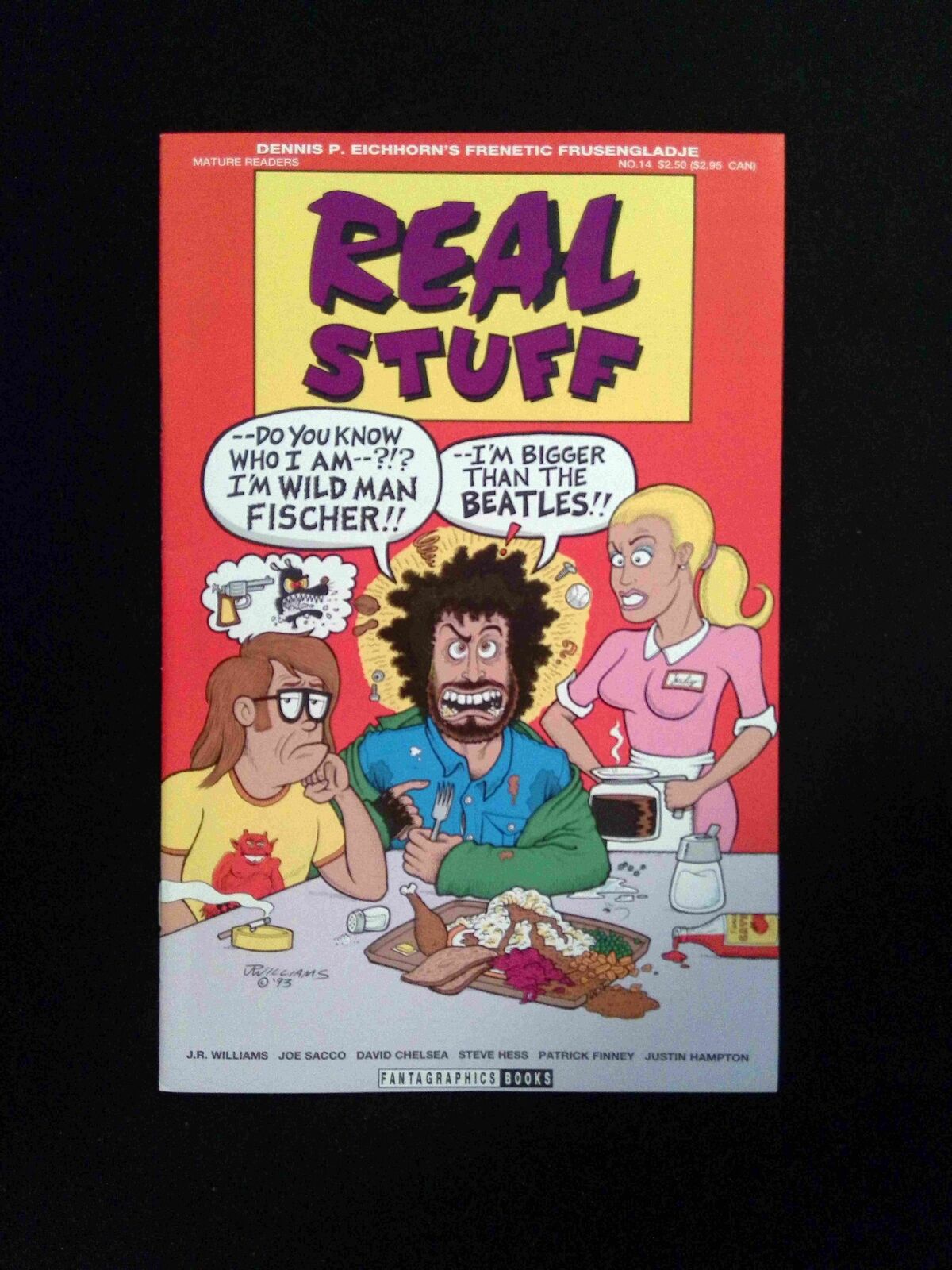 Real Stuff #14  FANTAGRAPHICS Comics 1993 NM-