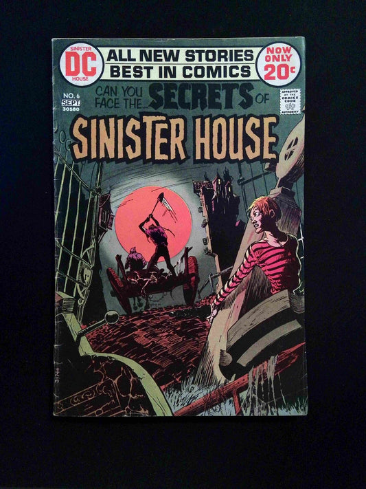 Secrets of Sinister House #6  DC Comics 1972 FN-