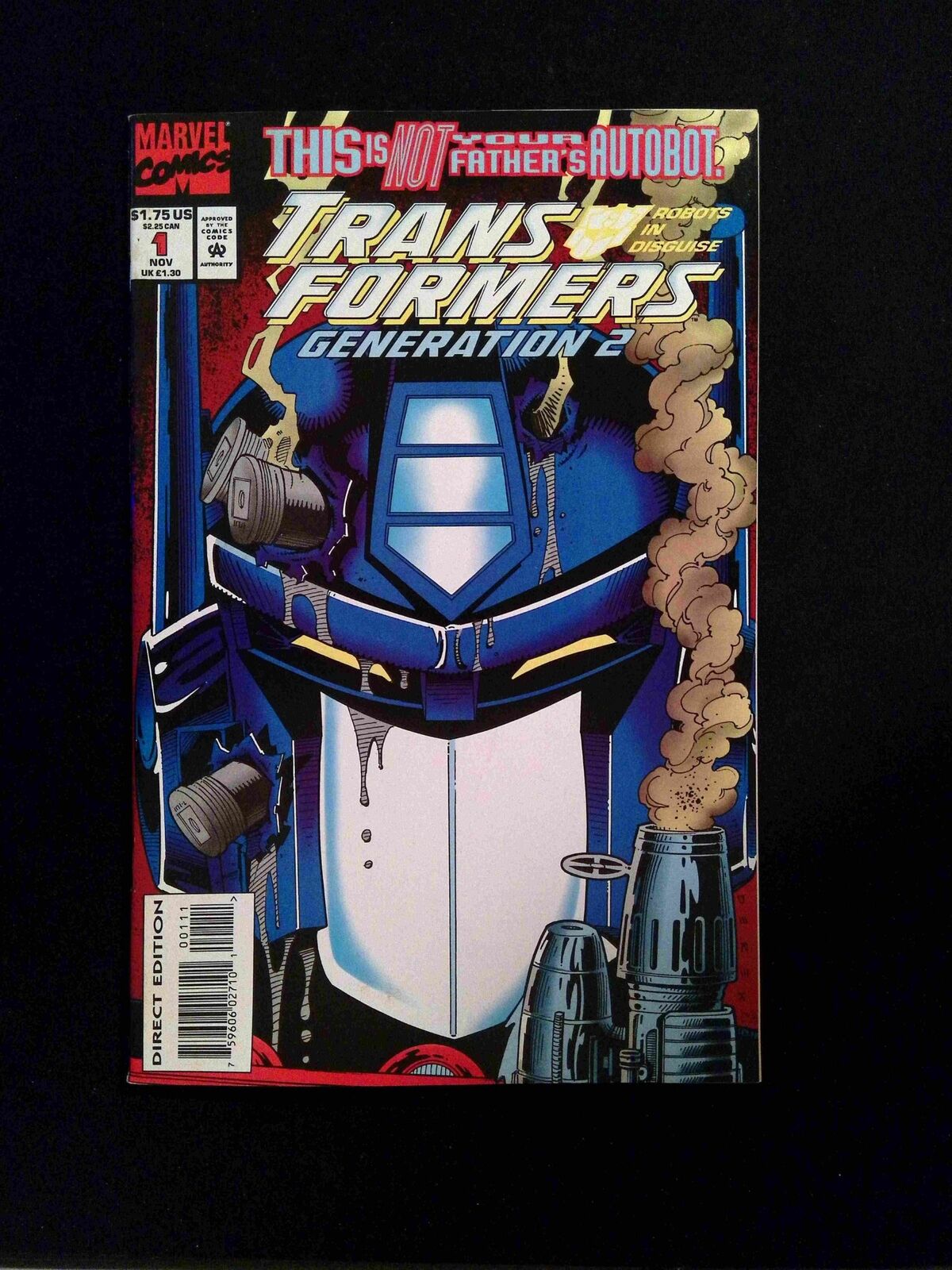 Transformers Generation 2 #1N Marvel 1993 VF/NM Newsstand Edition