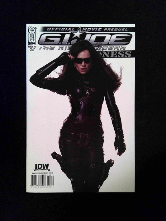 GI Joe Movie Prequel  #3B  IDW Comics 2009 VF/NM  VARIANT COVER