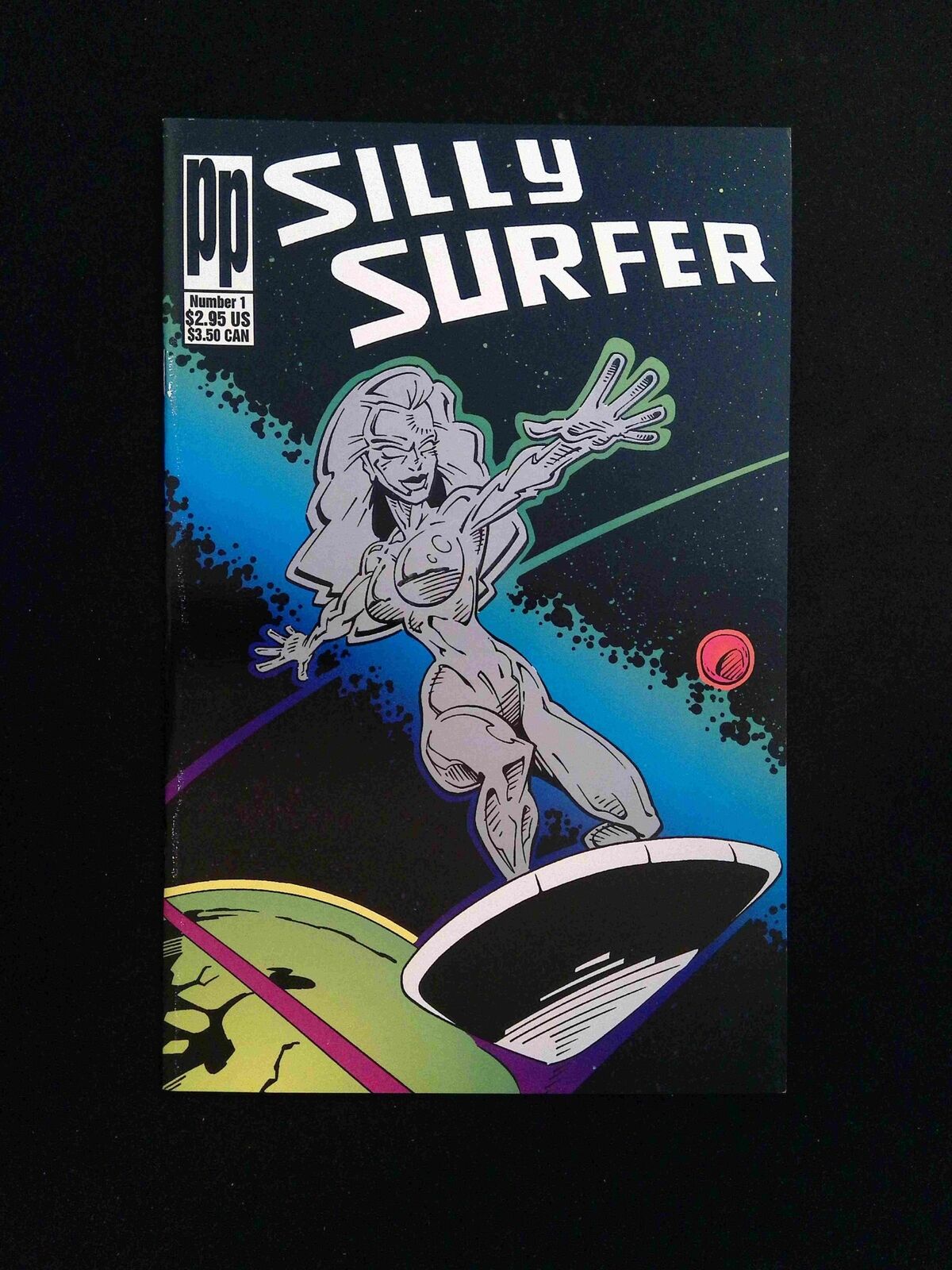 Silly Surfer Deluxe #1  Parody Press Comics 1993 VF+