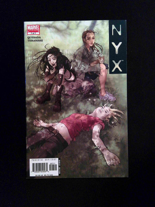 NYX #7  MARVEL Comics 2005 NM-