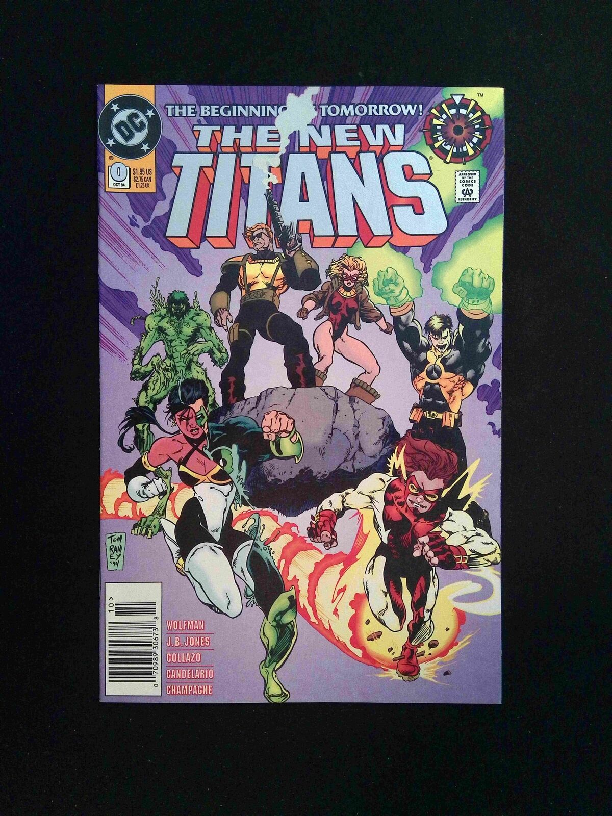 New Titans #0 (2nd Series) DC Comics 1994 NM Newsstand