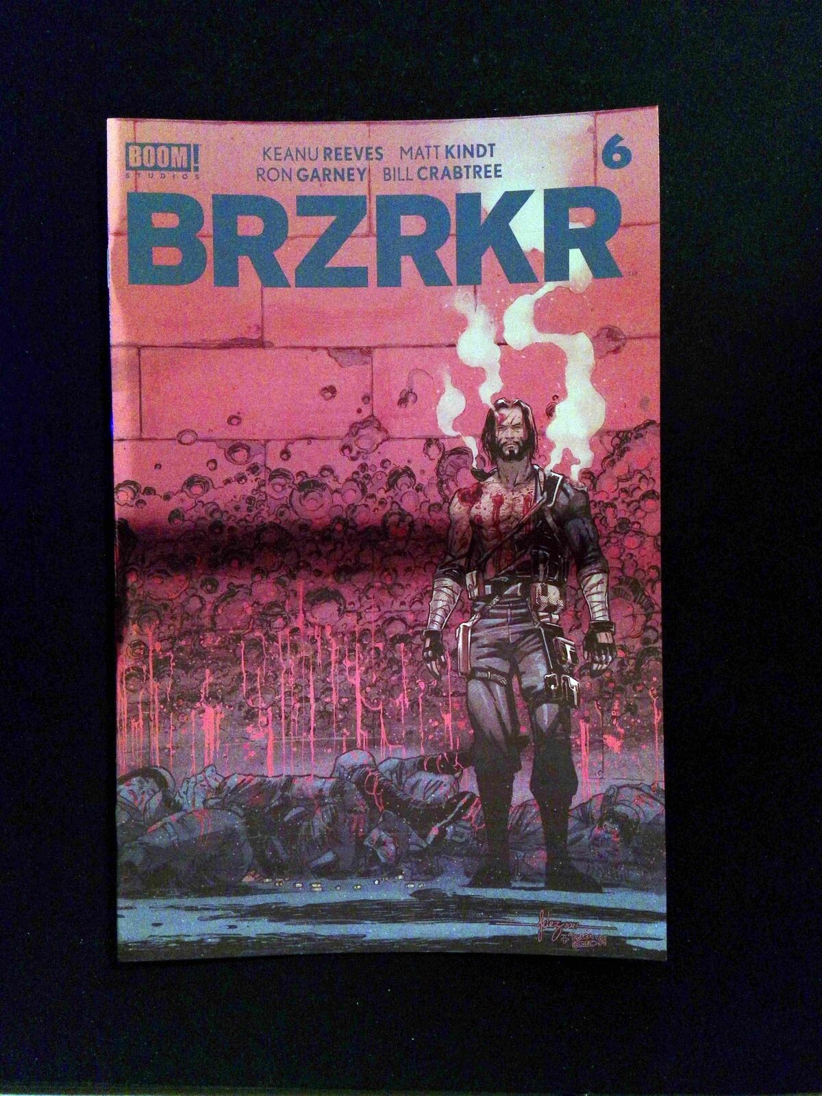 Brzrkr #6B  Boom Comics 2021 NM+  Fernandez Variant