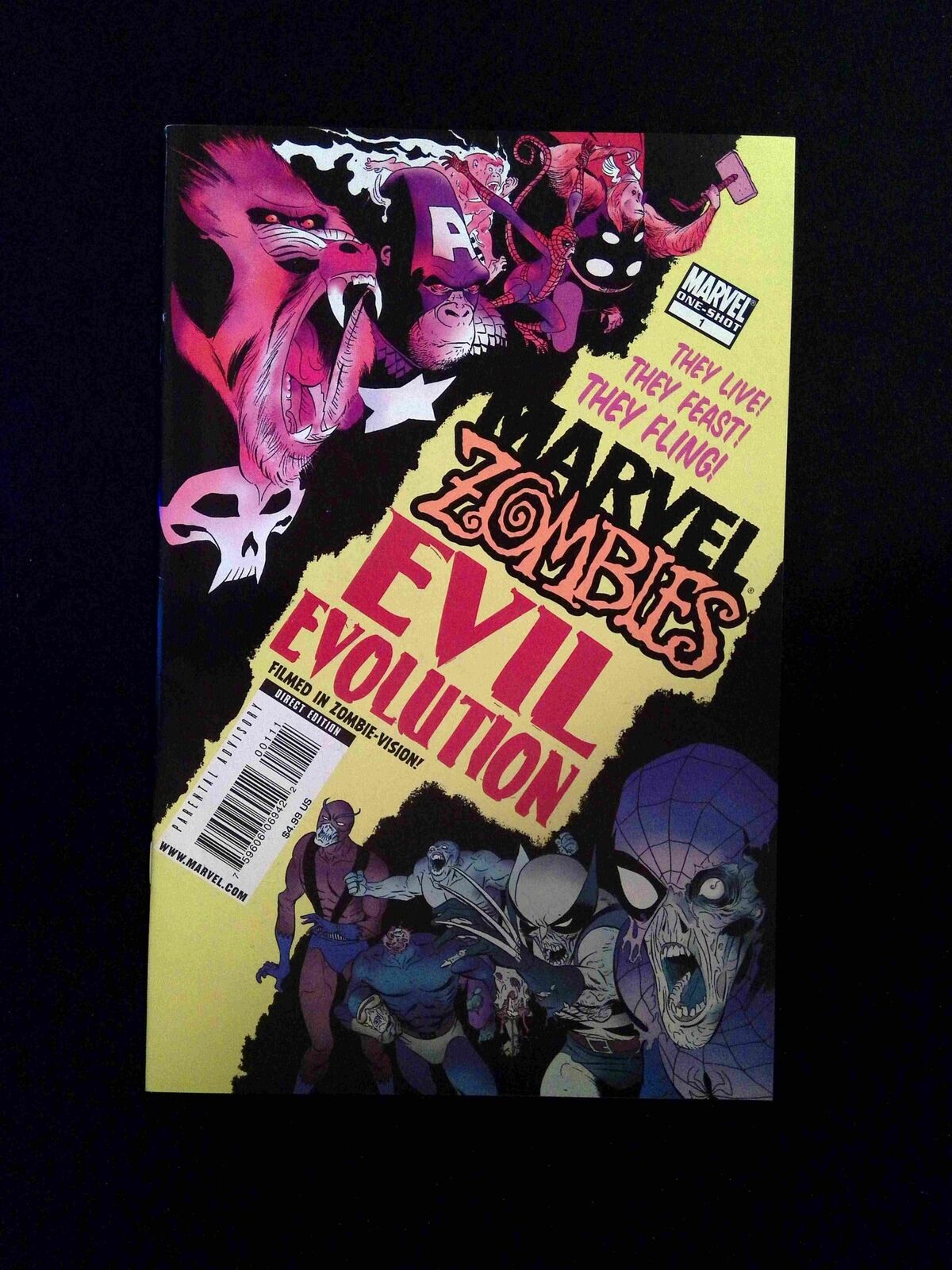 Marvel Zombies Evil Evolution #1  MARVEL Comics 2010 VF+