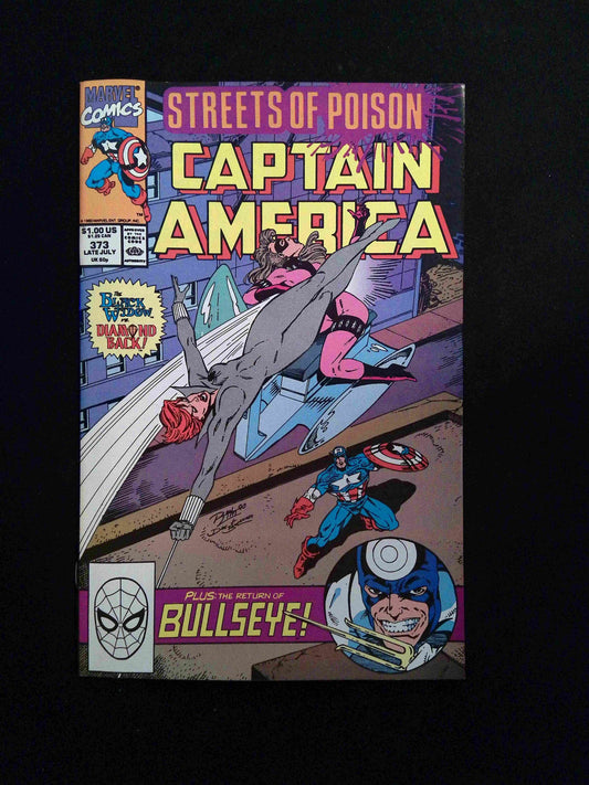 Captain America #373  MARVEL Comics 1990 VF