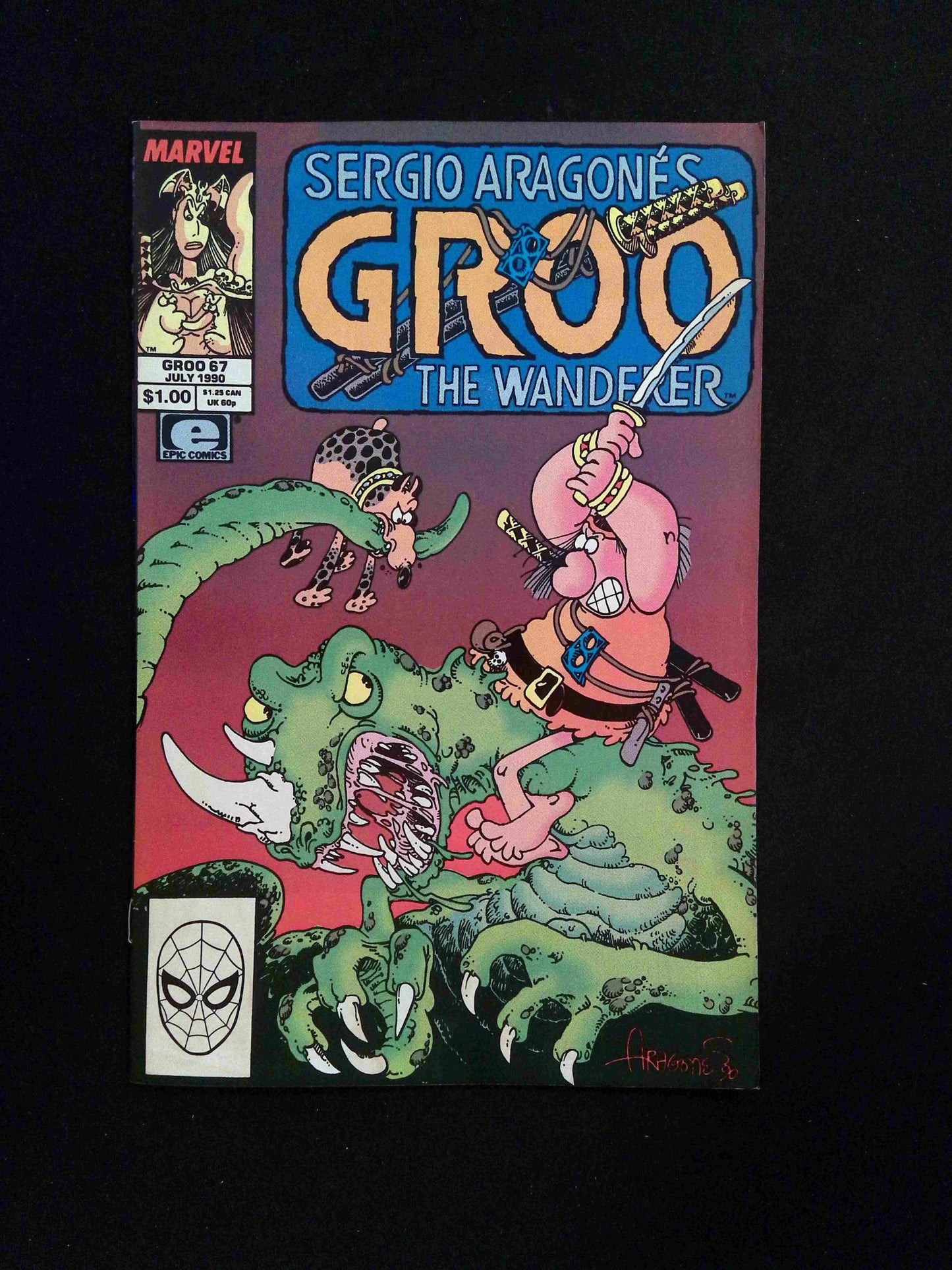 Groo the Wanderer #67  MARVEL Comics 1990 VF