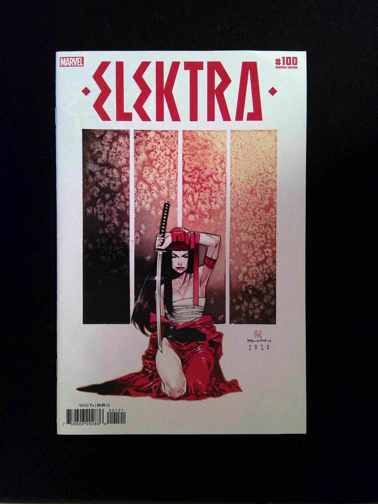 Elektra #100B  Marvel Comics 2022 NM  Ruan Variant