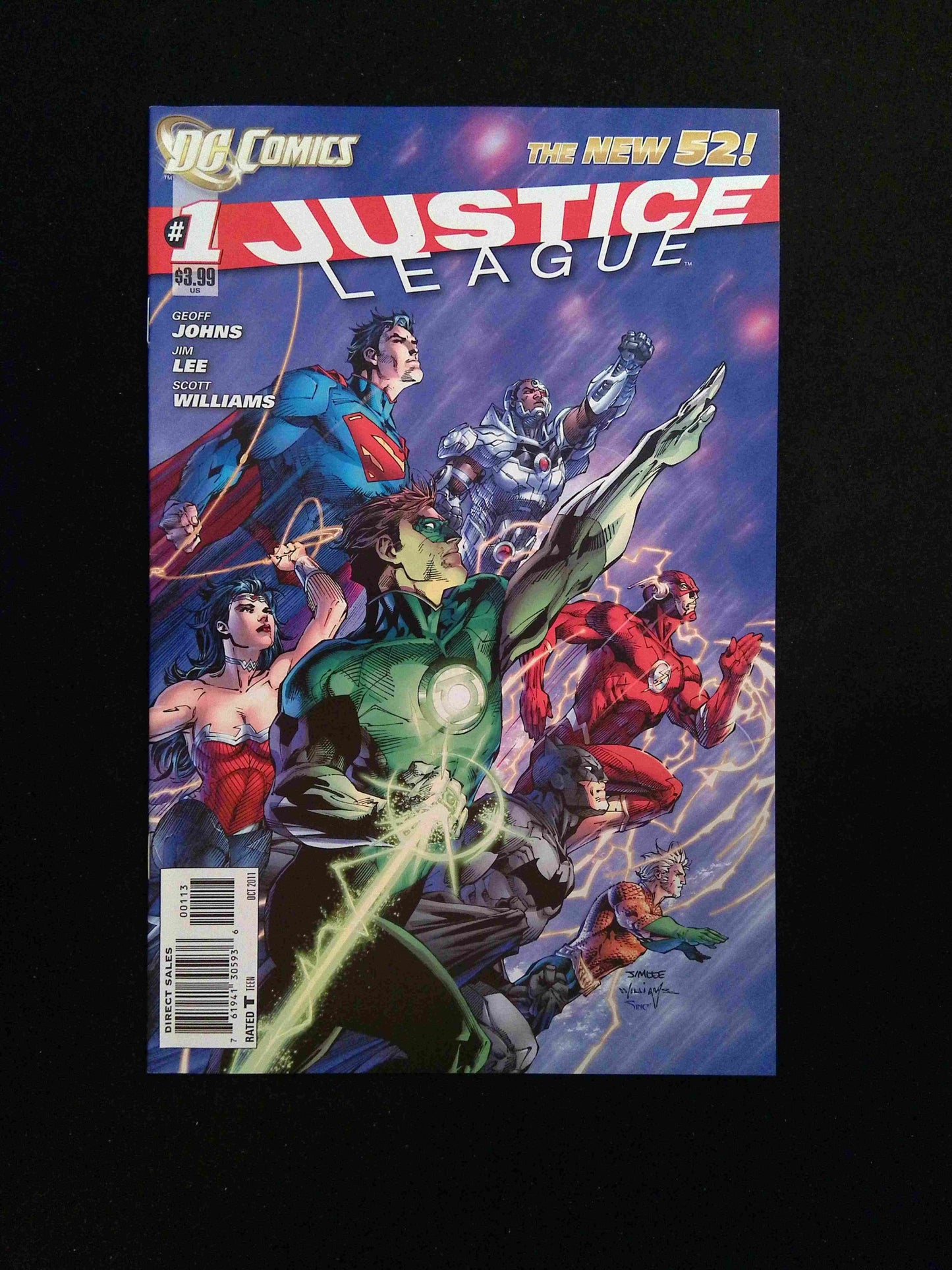 Justice League #1E  DC Comics 2011 NM  3rd Printing