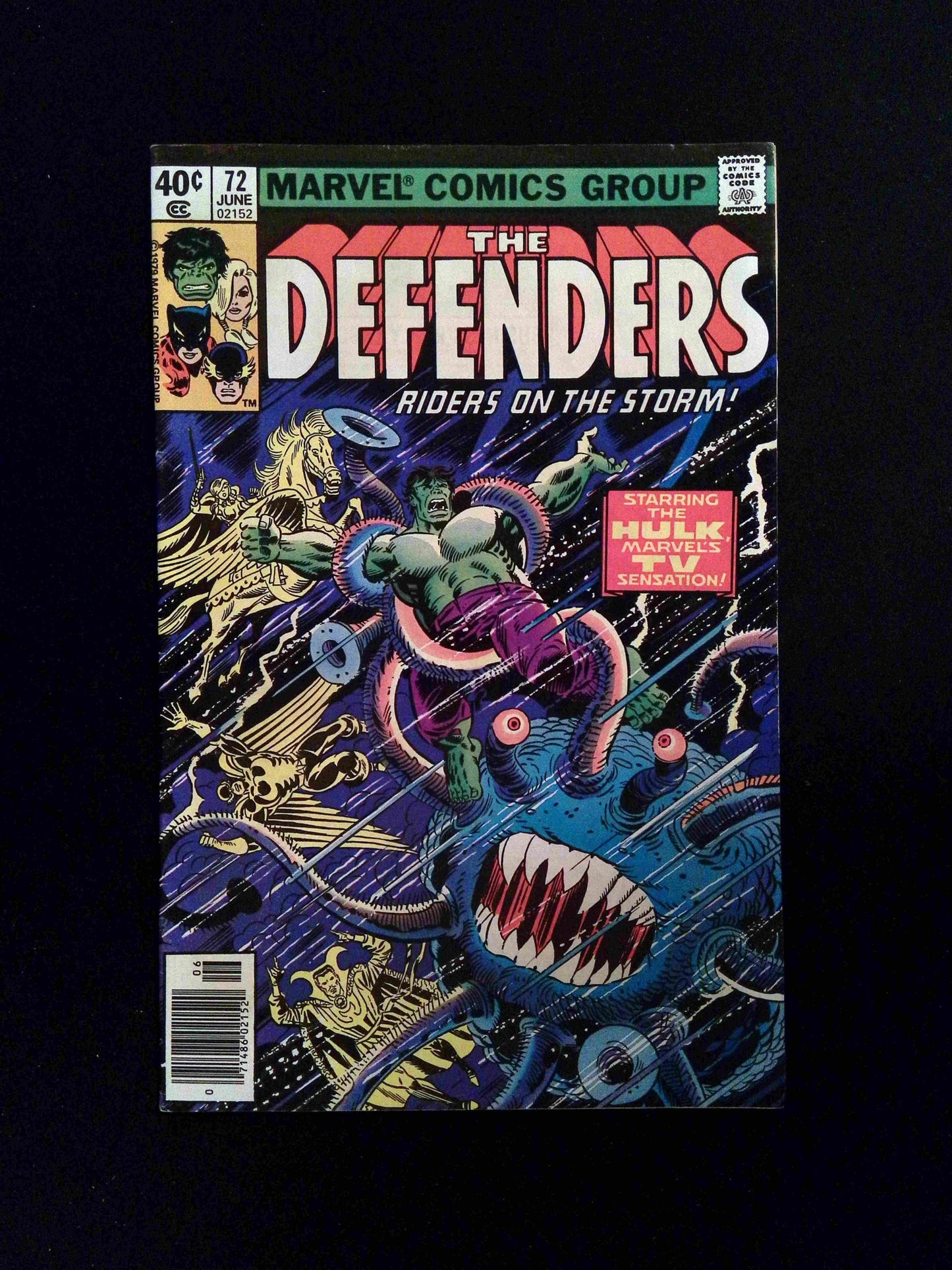 Defenders #72  MARVEL Comics 1979 FN/VF NEWSSTAND