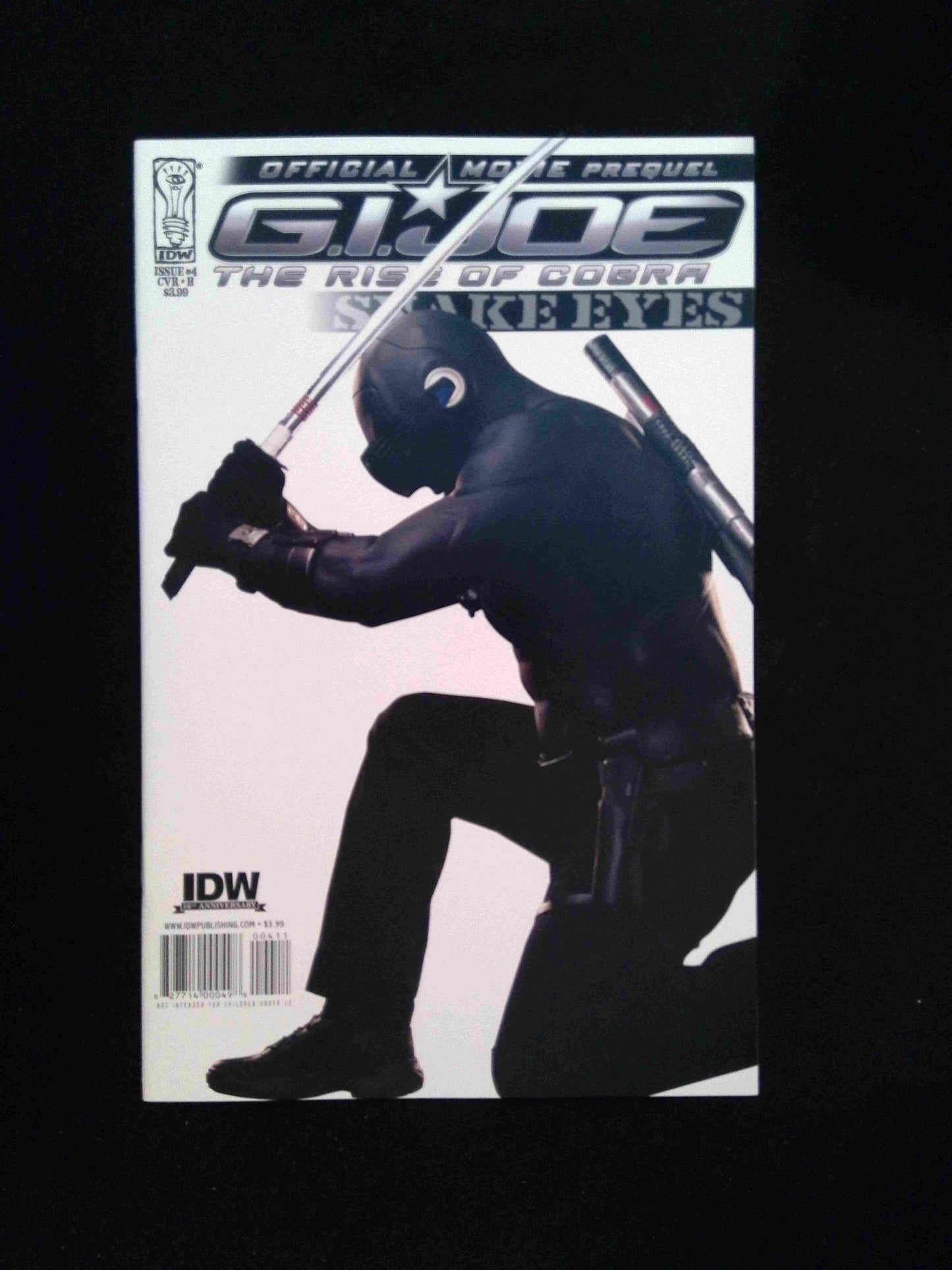 GI Joe Movie Prequel #4B  IDW Comics 2009 NM+