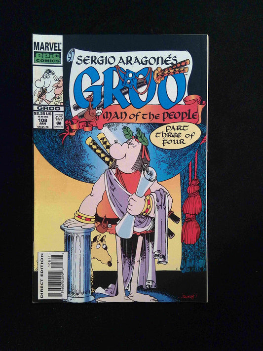 Groo the Wanderer #108  MARVEL Comics 1994 VF-