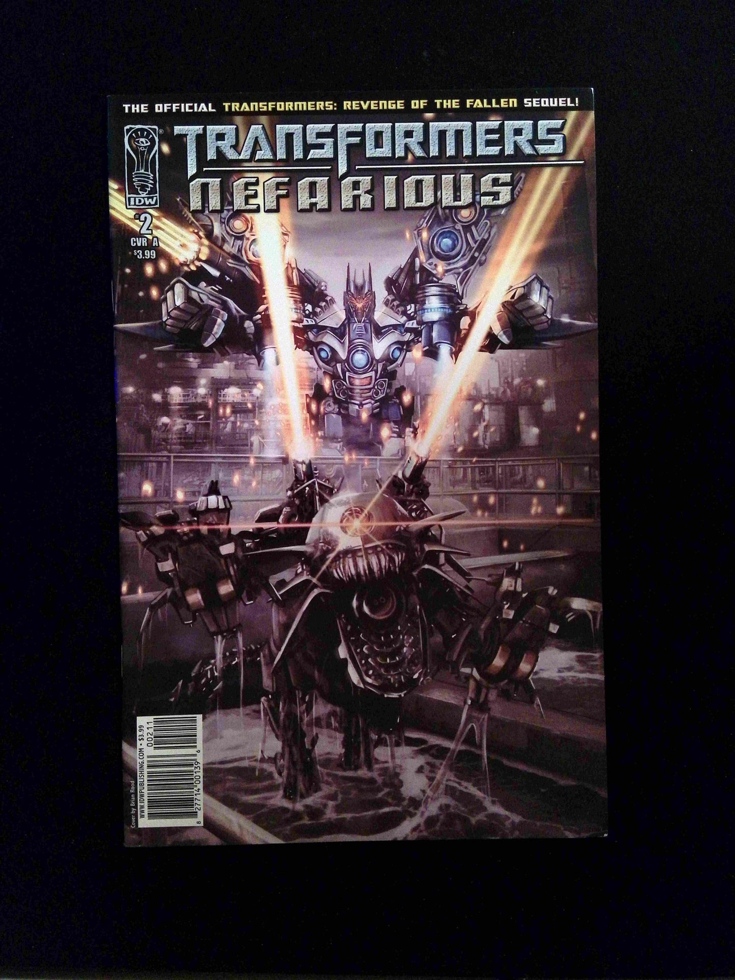 Transformers Nefarious #2  IDW Comics 2010 NM-