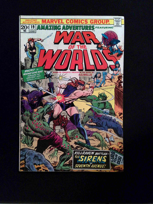 Amazing Adventures #19 (2ND SERIES) MARVEL Comics 1973 FN