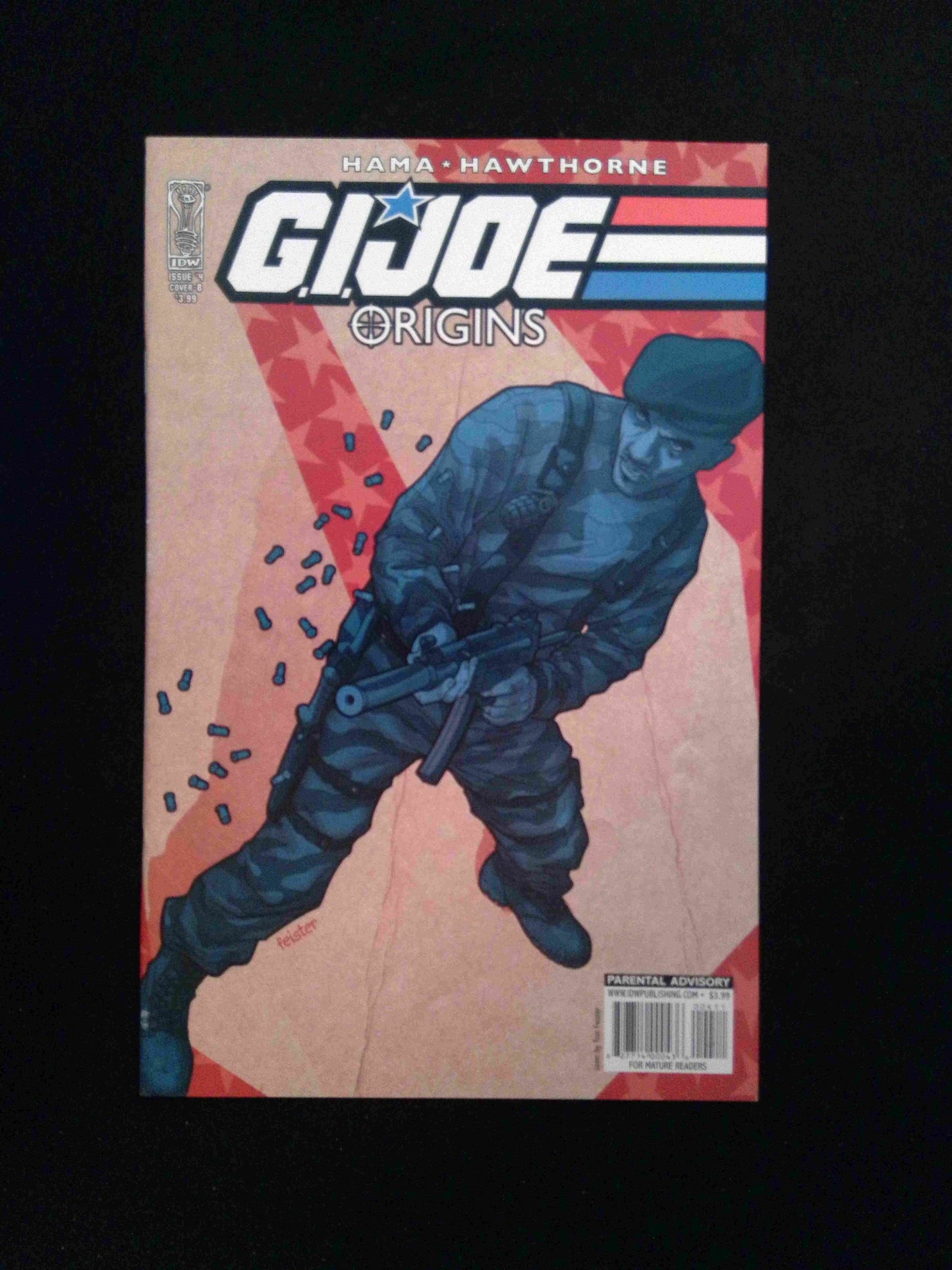 GI Joe Origins #4B  IDW Comics 2009 NM  FEISTER VARIANT