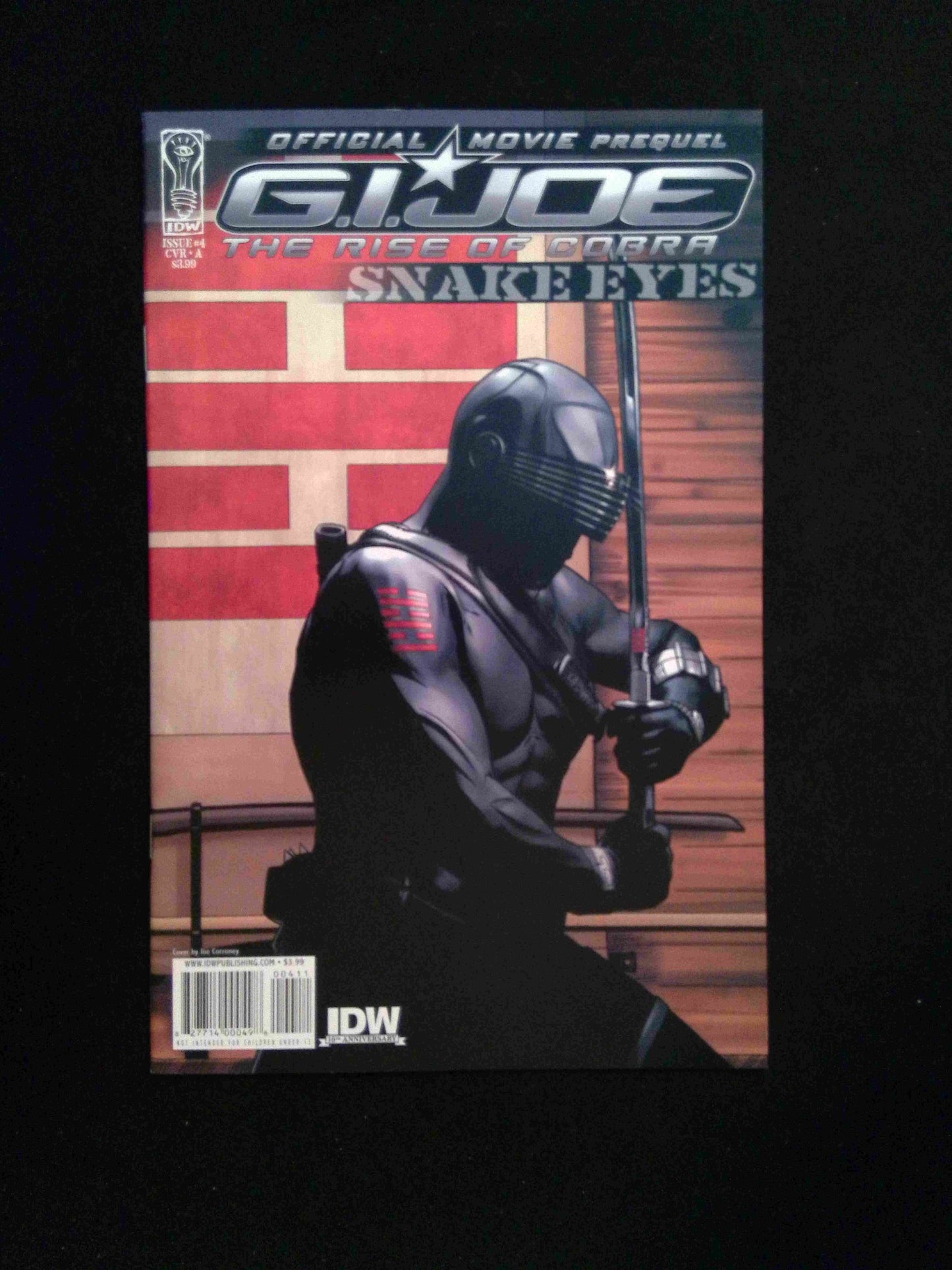 GI Joe Movie Prequel #4  IDW Comics 2009 NM+