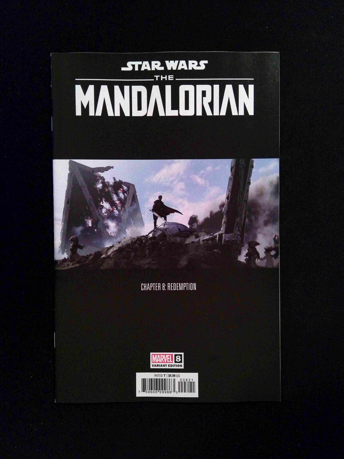 Star Wars The Mandalorian #8B  MARVEL Comics 2023 NM-  VARIANT COVER