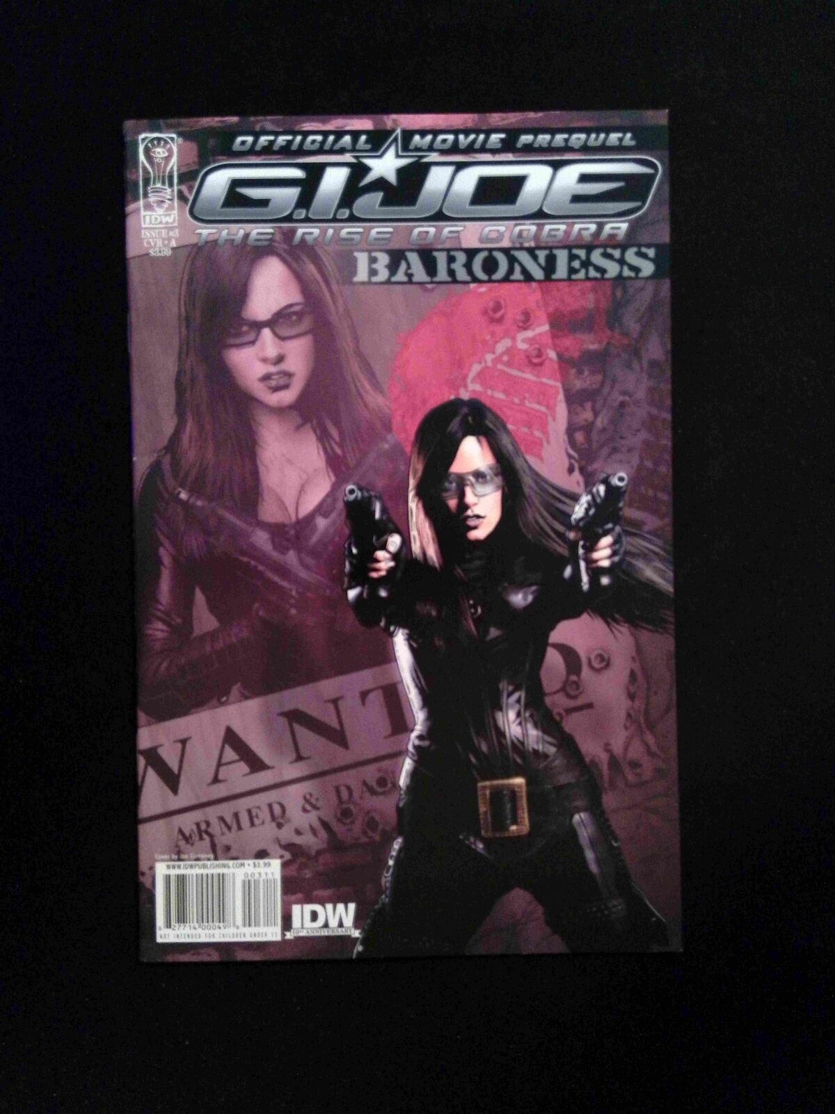 GI Joe Movie Prequel #3  IDW Comics 2009 NM-