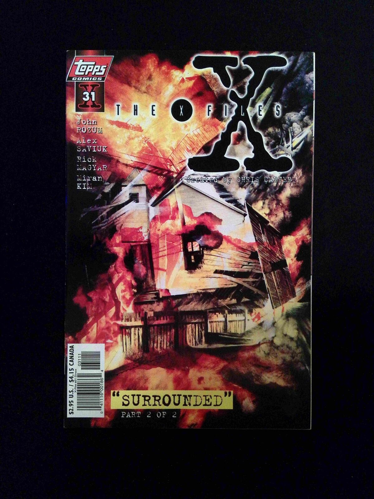 X-Files #31  TOPPS Comics 1997 VF/NM