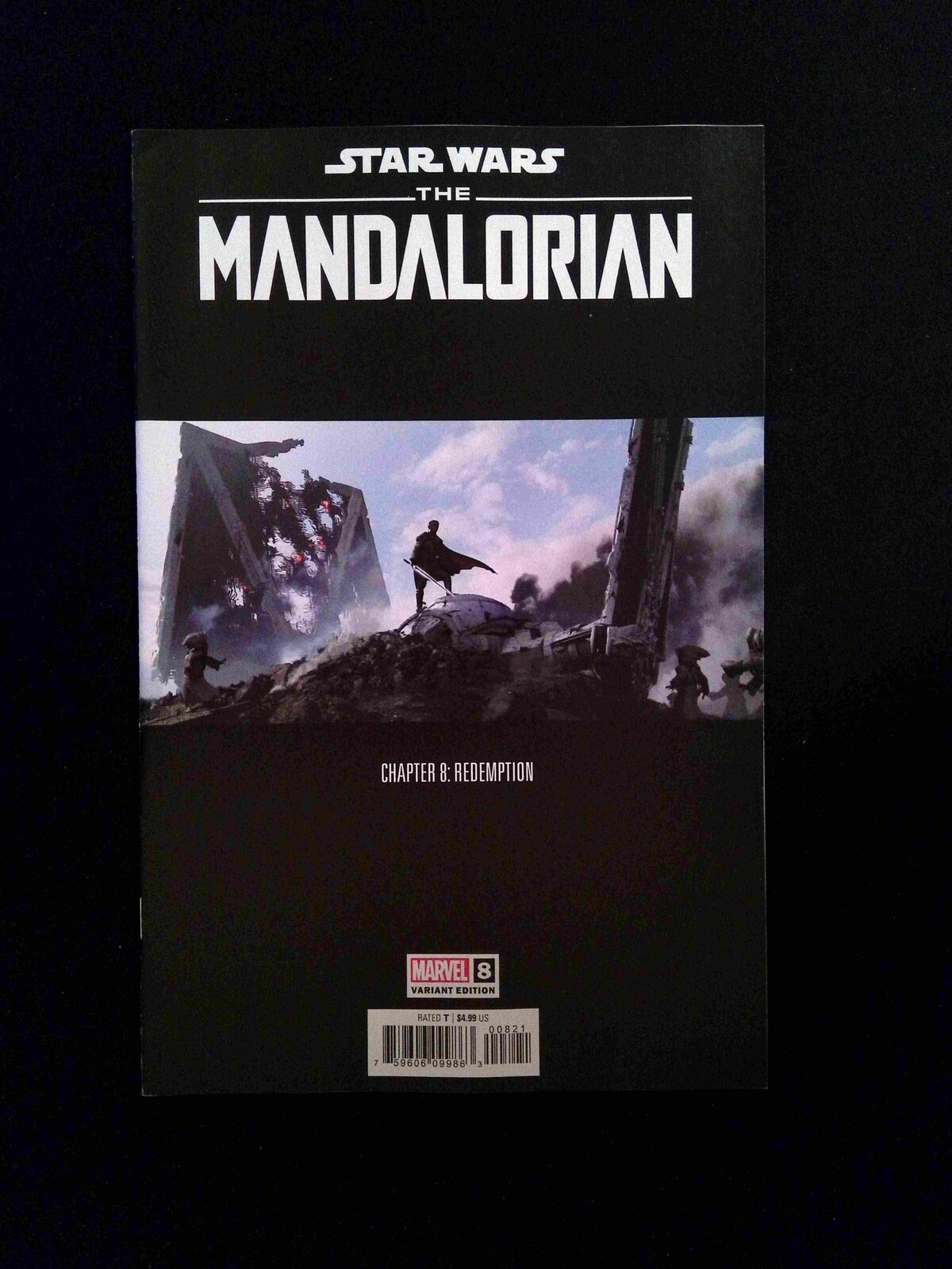 Star Wars  the Mandalorian #8B  MARVEL Comics 2023 VF/NM  Variant Cover