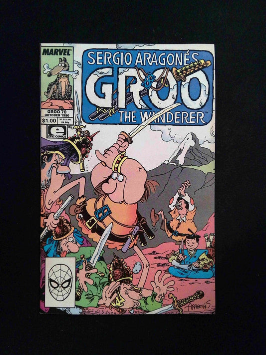 Groo the Wanderer #70  MARVEL Comics 1990 FN/VF