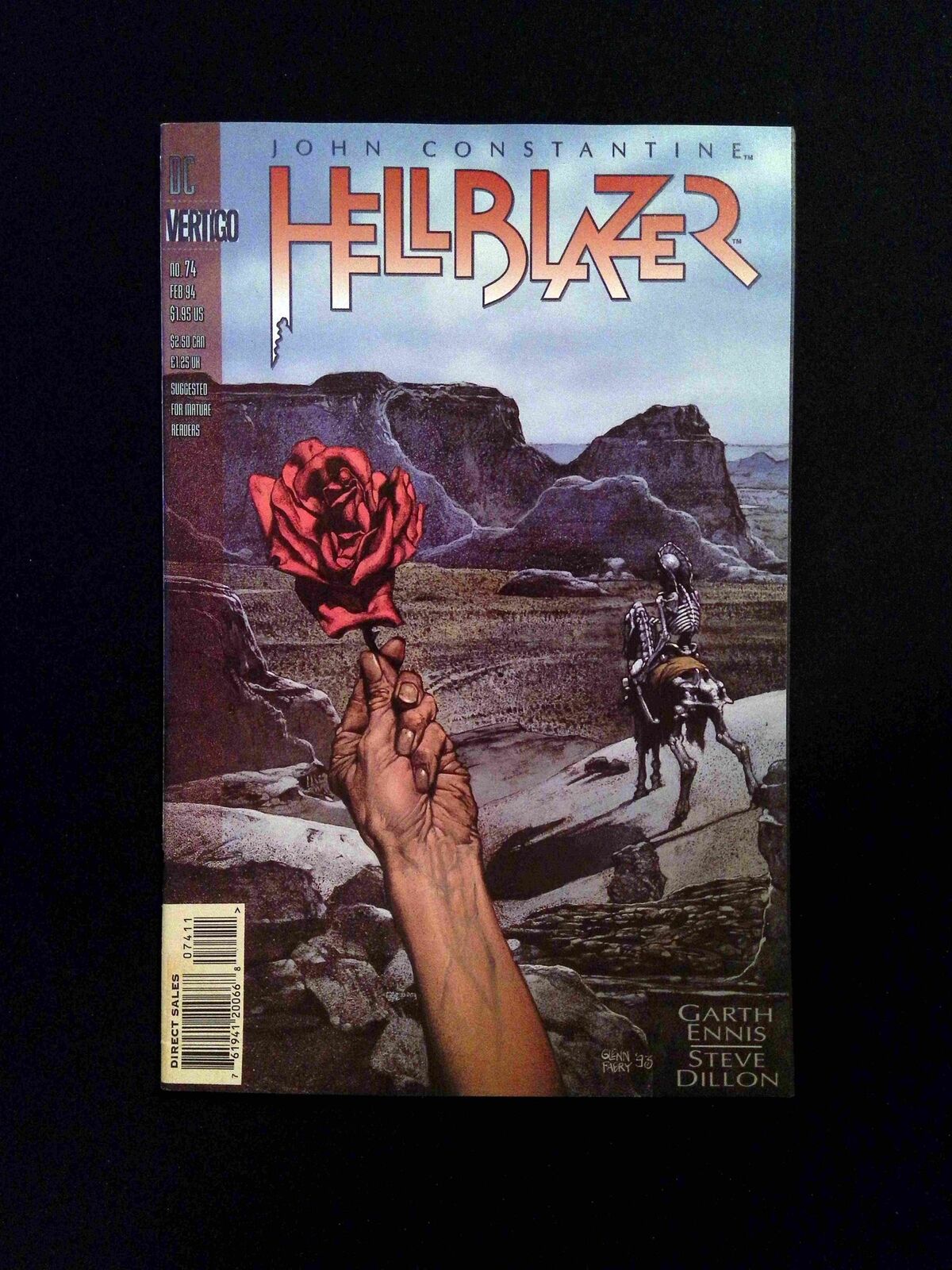 Hellblazer #74  DC Comics 1994 VF+