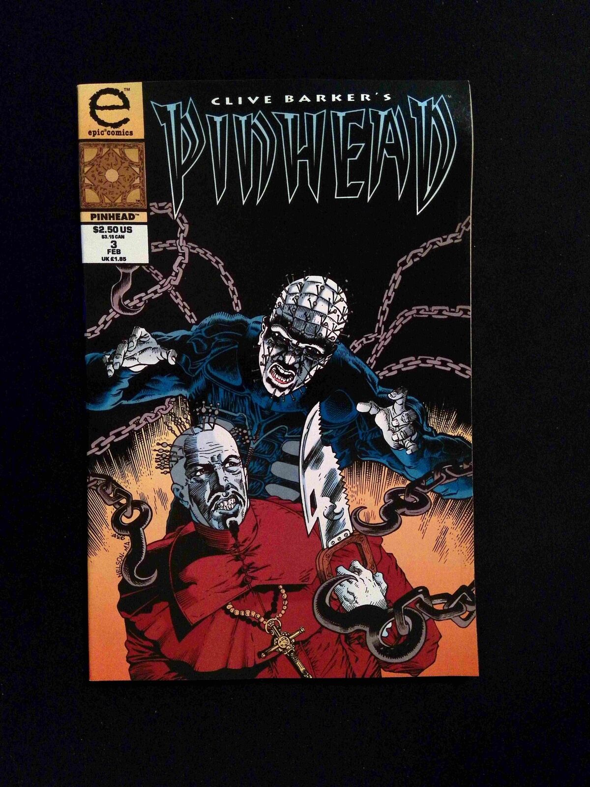 Pinhead #3  MARVEL/EPIC Comics 1994 VF+