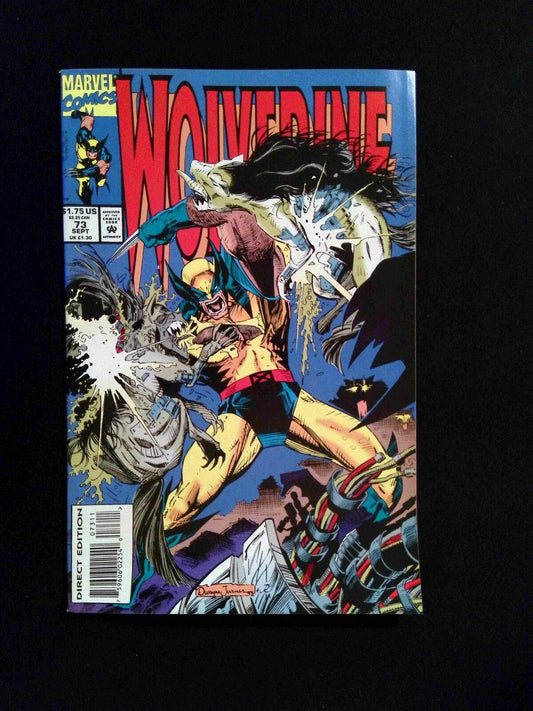 Wolverine #73  Marvel Comics 1993 VF