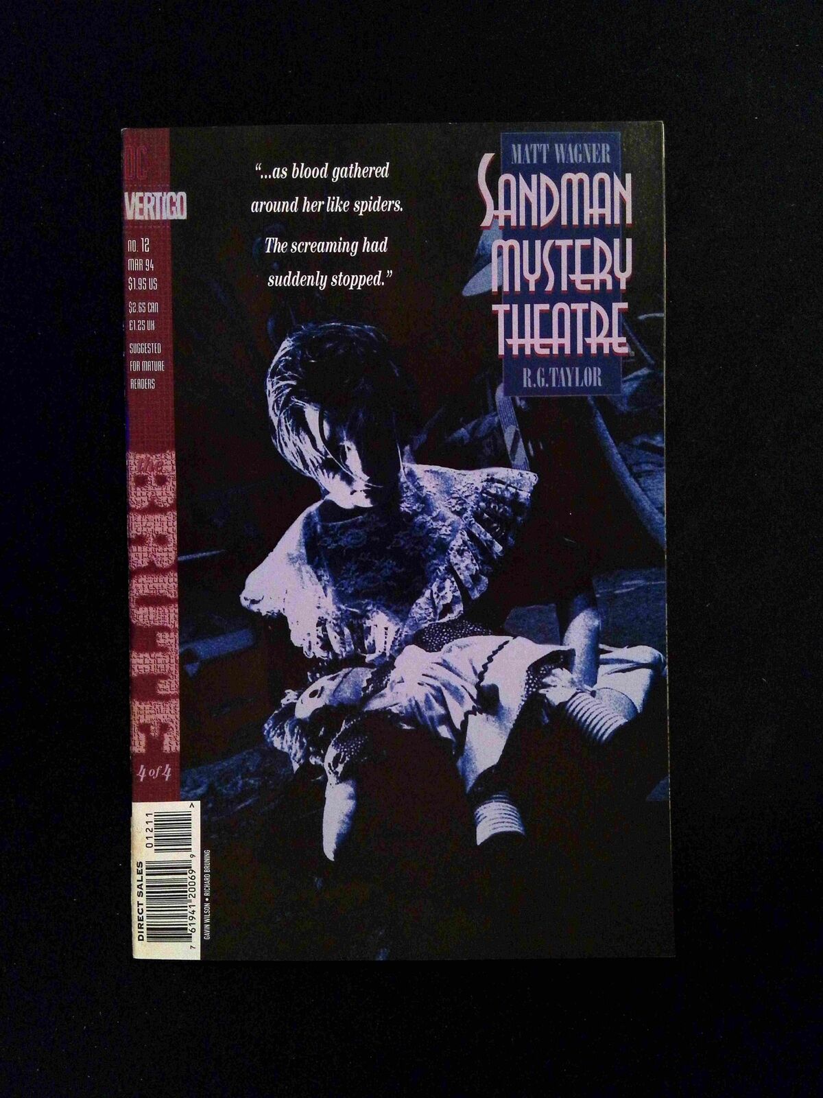 Sandman Mystery Theatre #12  DC/VERTIGO Comics 1994 VF