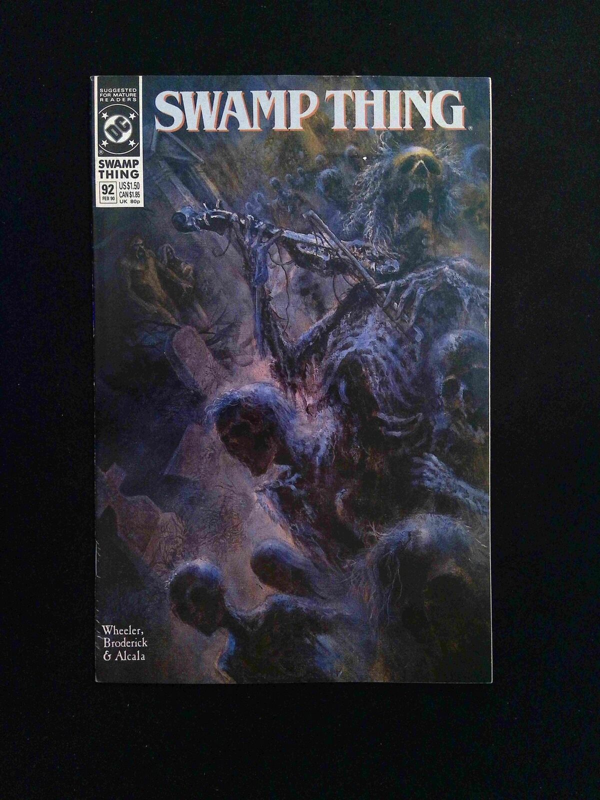 Swamp Thing #92  DC Comics 1990 VF