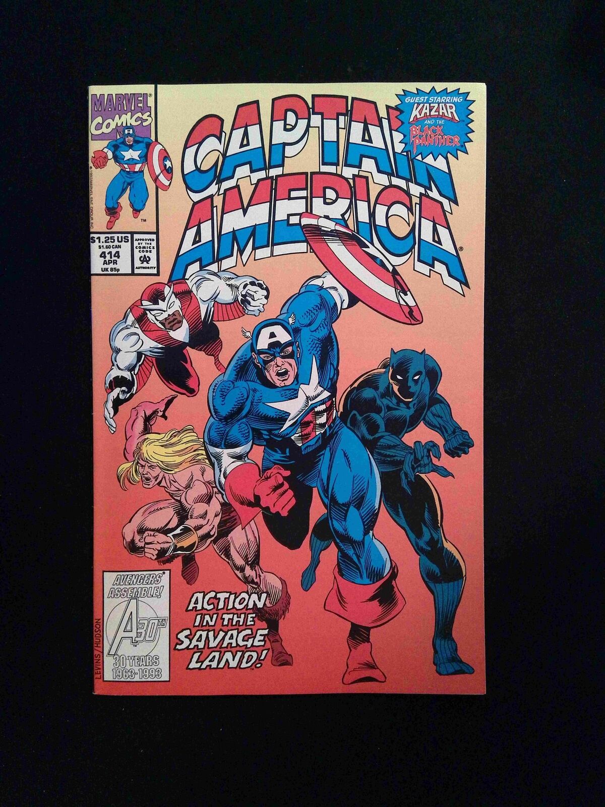 Captain America #414  MARVEL Comics 1993 VF