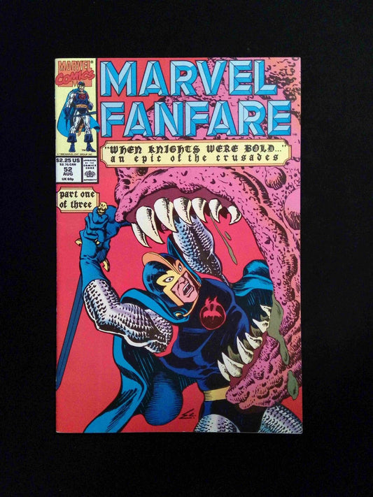 Marvel Fanfare #52  MARVEL Comics 1990 VF+