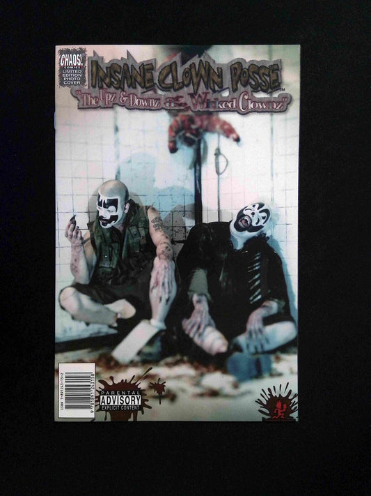 Insane Clown Posse #1B  Chaos Comics 1999 NM  Limited Photo Variant