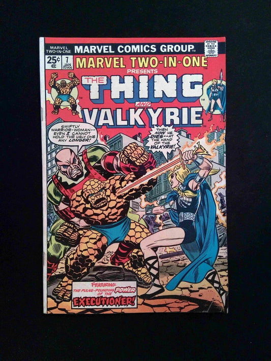 Marvel Two On One #7  Marvel Comics 1975 FN+