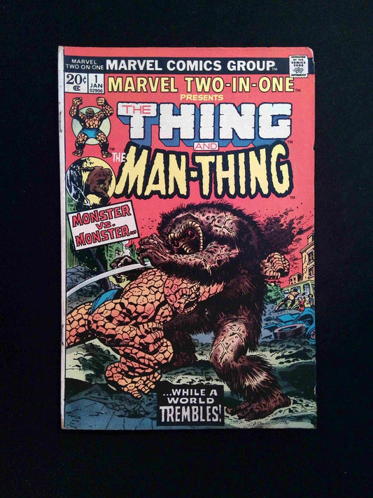 Marvel Two On One #1  Marvel Comics 1974 VG+