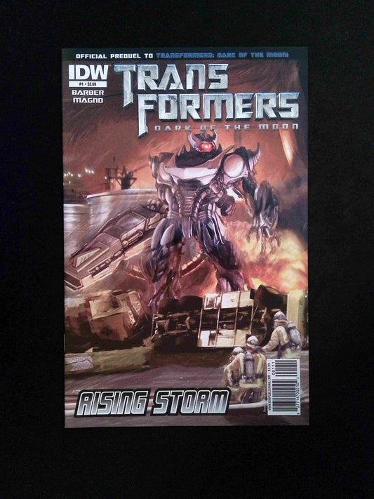 Transformers Dark of the Moon Rising Storm #1  IDW Comics 2011 NM+