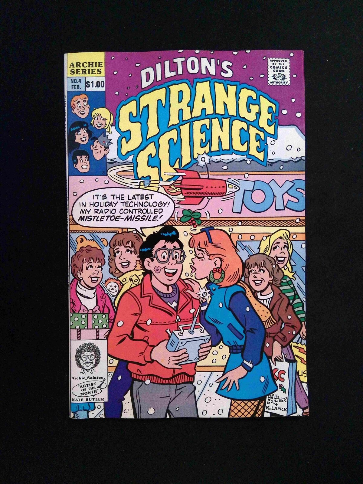 Dilton's  Strange Science #4 ARCHIE Comics 1990 VF+