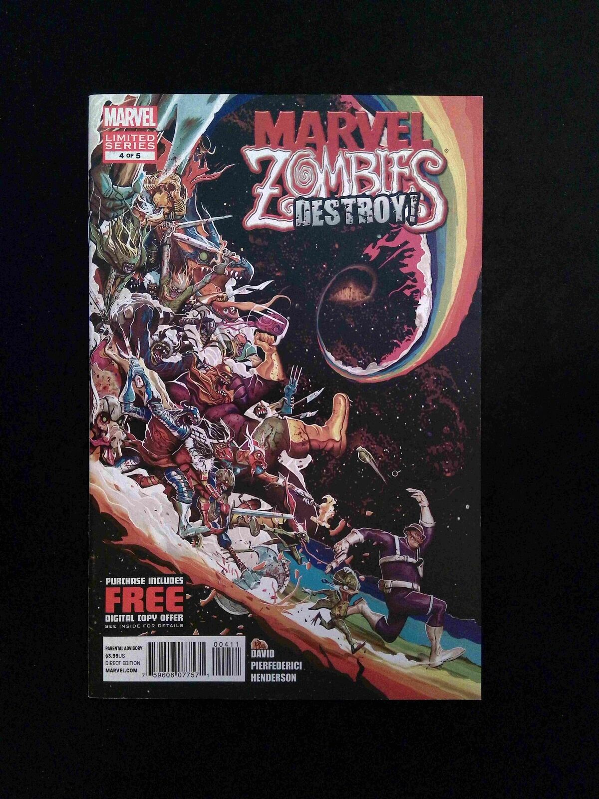 Marvel Zombies Destroy #4  Marvel Comics 2012 NM-