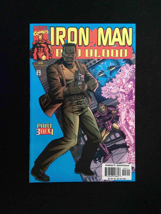 Iron Man Bad Blood #3  Marvel Comics 2000 NM