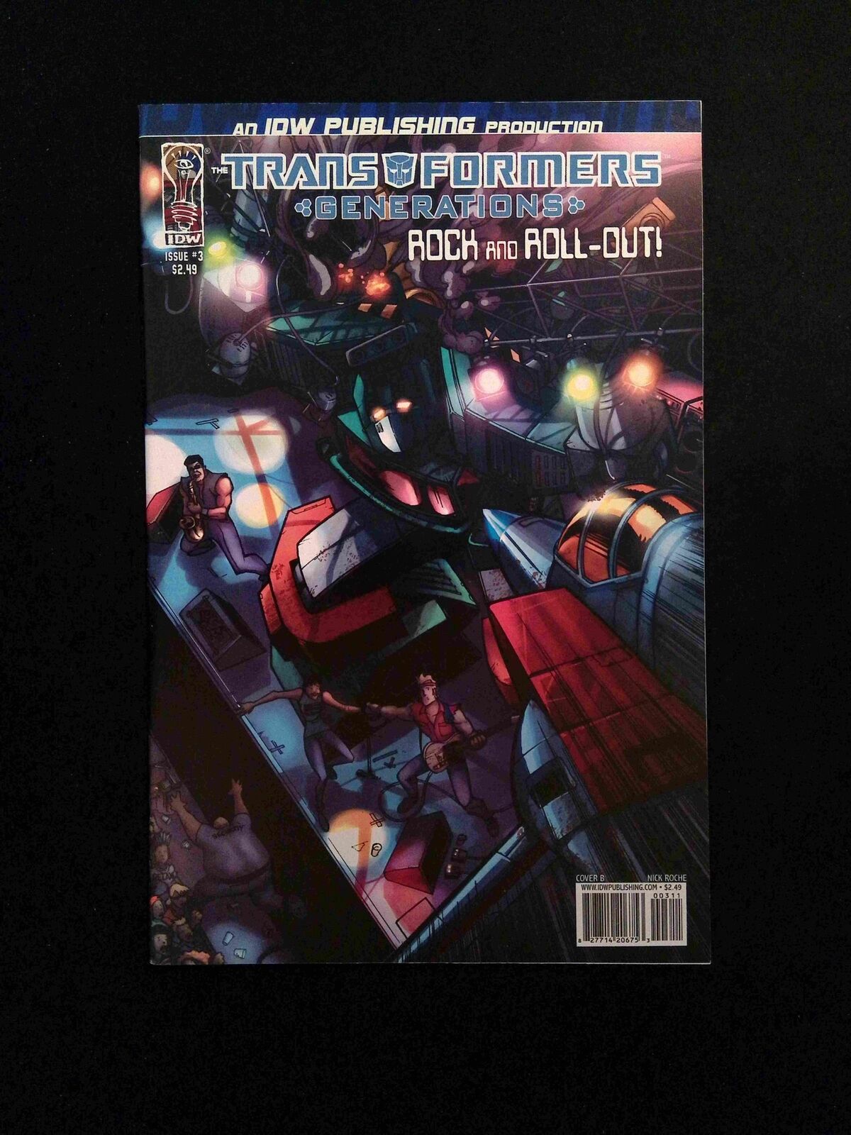 Transformers Generations #3B  IDW Comics 2006 NM  Roche Variant