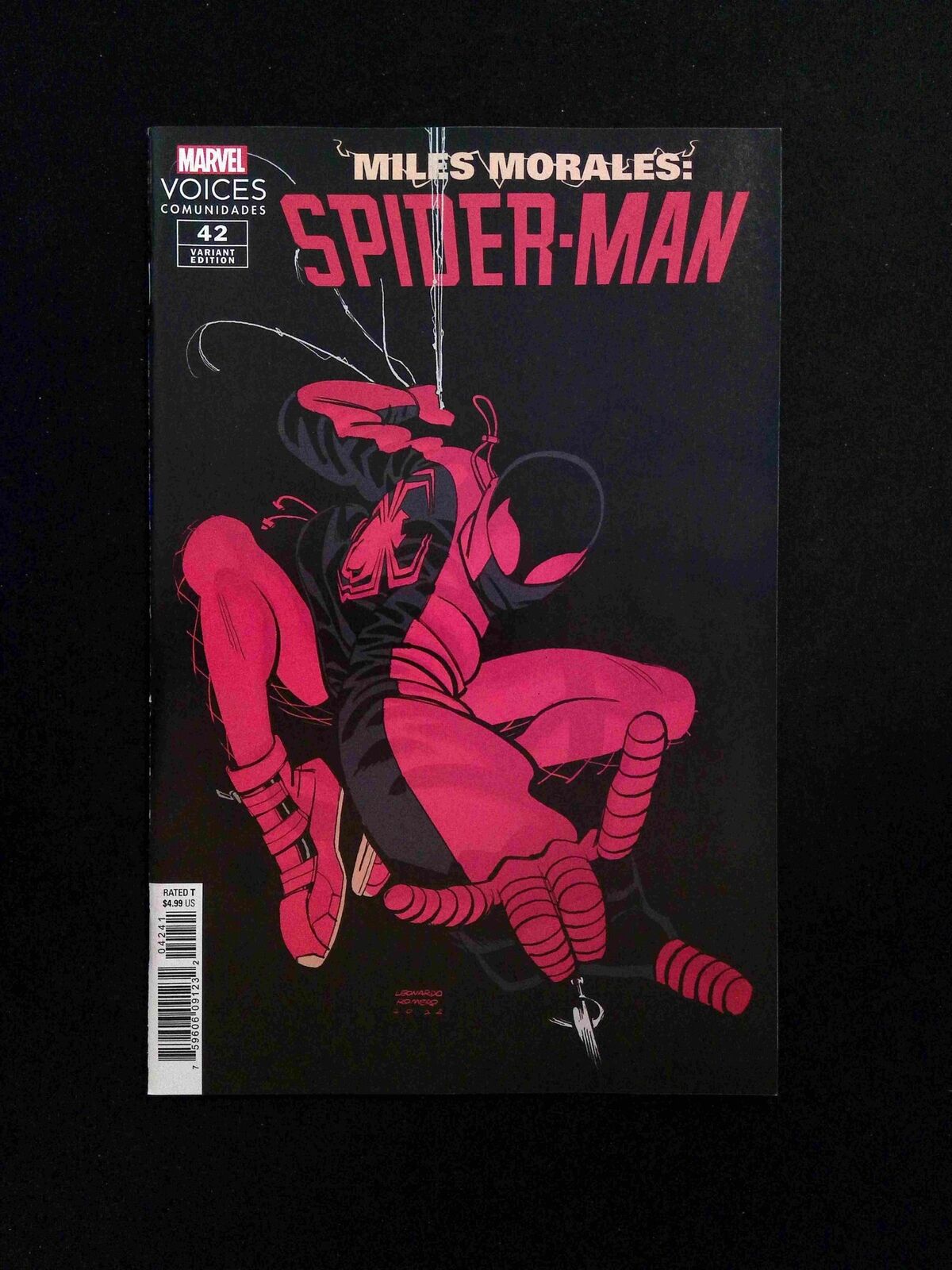 Miles Morales Spider-Man #42  Marvel Comics 2022 NM-  Romero Variant