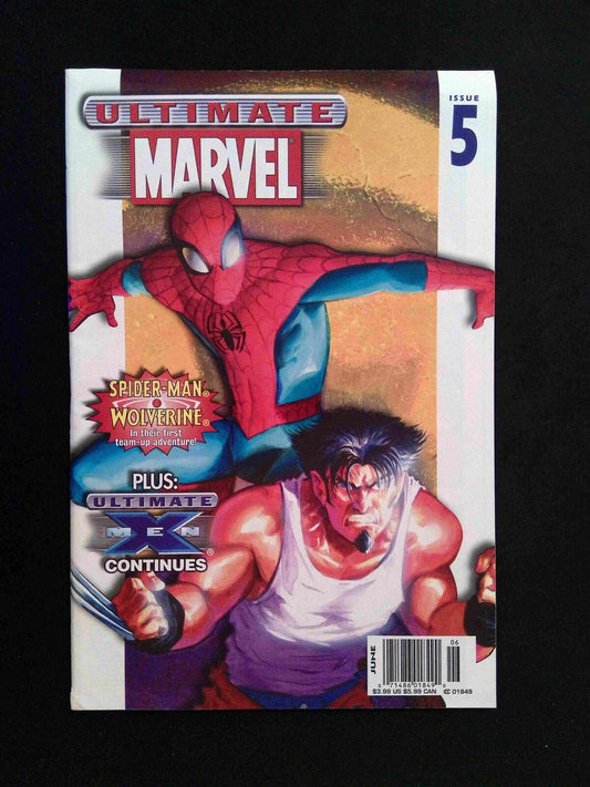 Ultimate Marvel Magazine #5  Marvel Comics 2001 FN/VF Newsstand