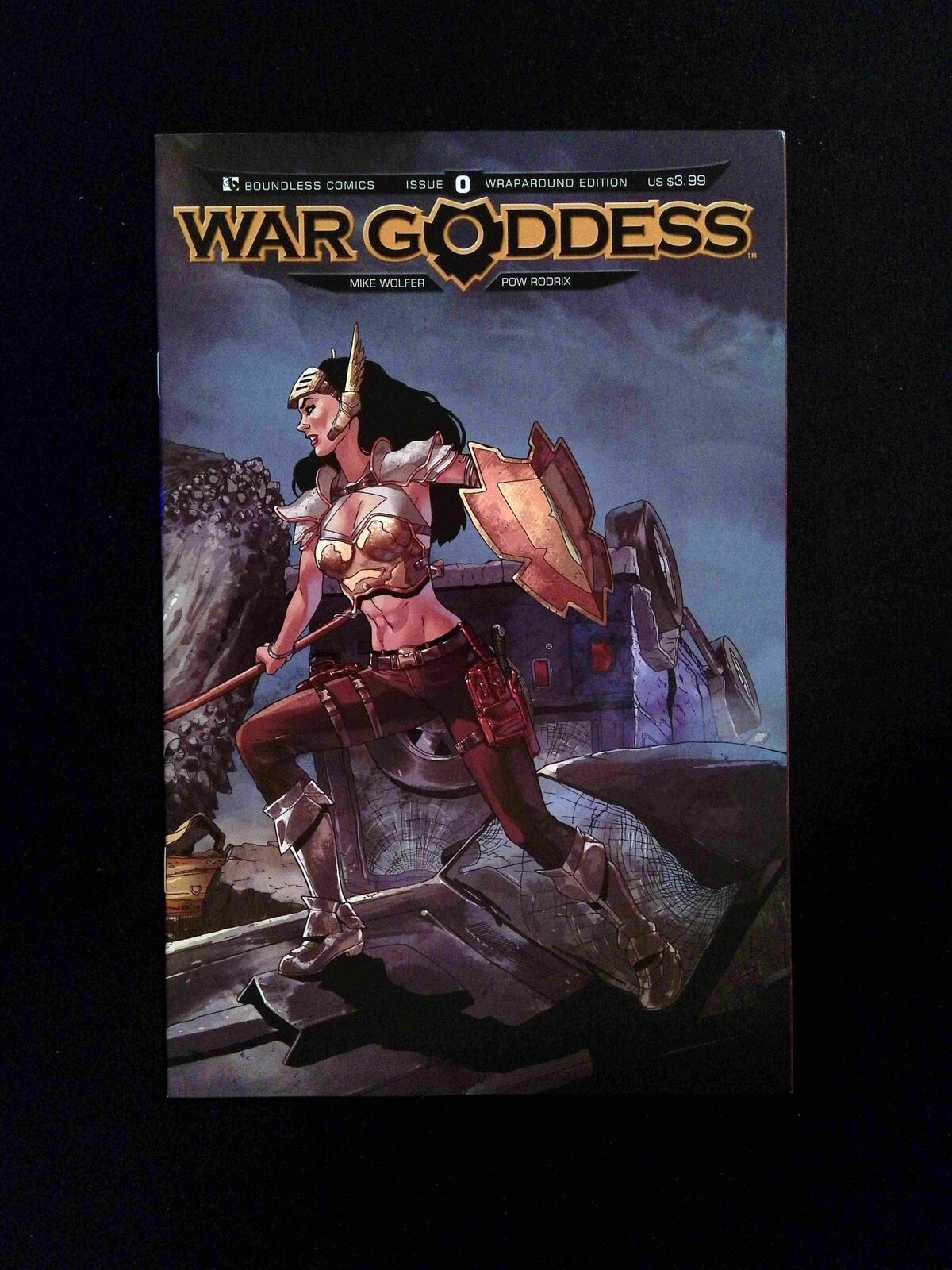 War Goddess #0WRAP  BOUNDLESS Comics 2011 NM+