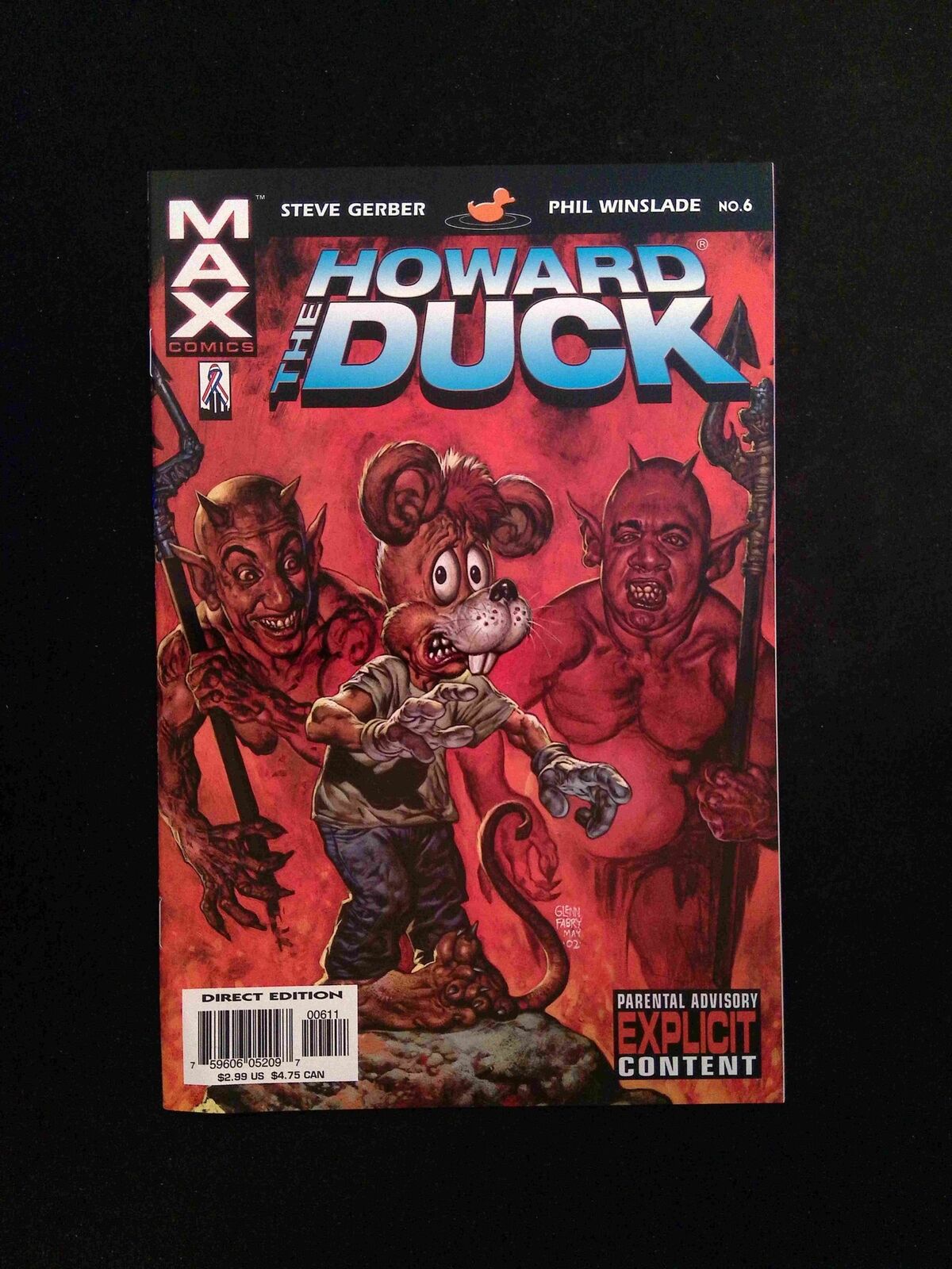 Howar the Duck #6 (2ND SERIES) MARVEL Comics 2002 VF/NM