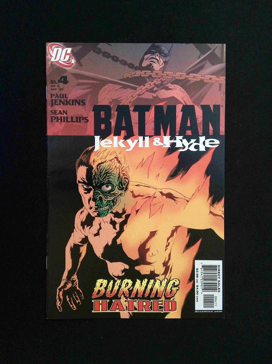 Batman Jekyll And Hyde #4  DC Comics 2005 VF+