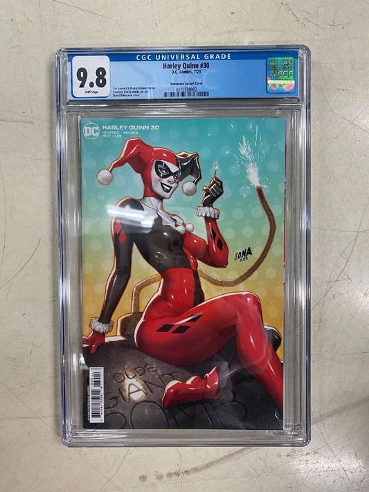 HARLEY QUINN #30 DC 2023 CGC 9.8 David Nakayama 1:25 Retailer Incentive Ratio