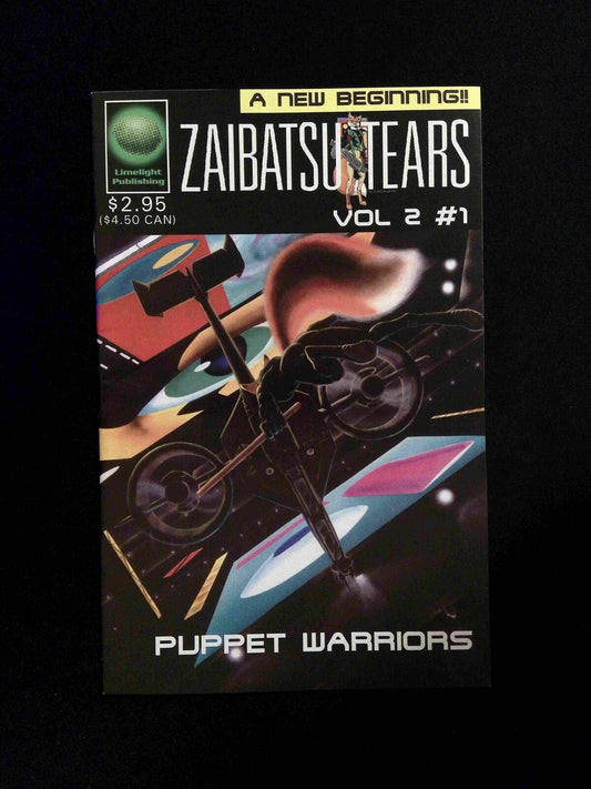 Zaibatsu Tears #1 (2ND SERIES) LIMELIGHT Comics 1999 VF/NM