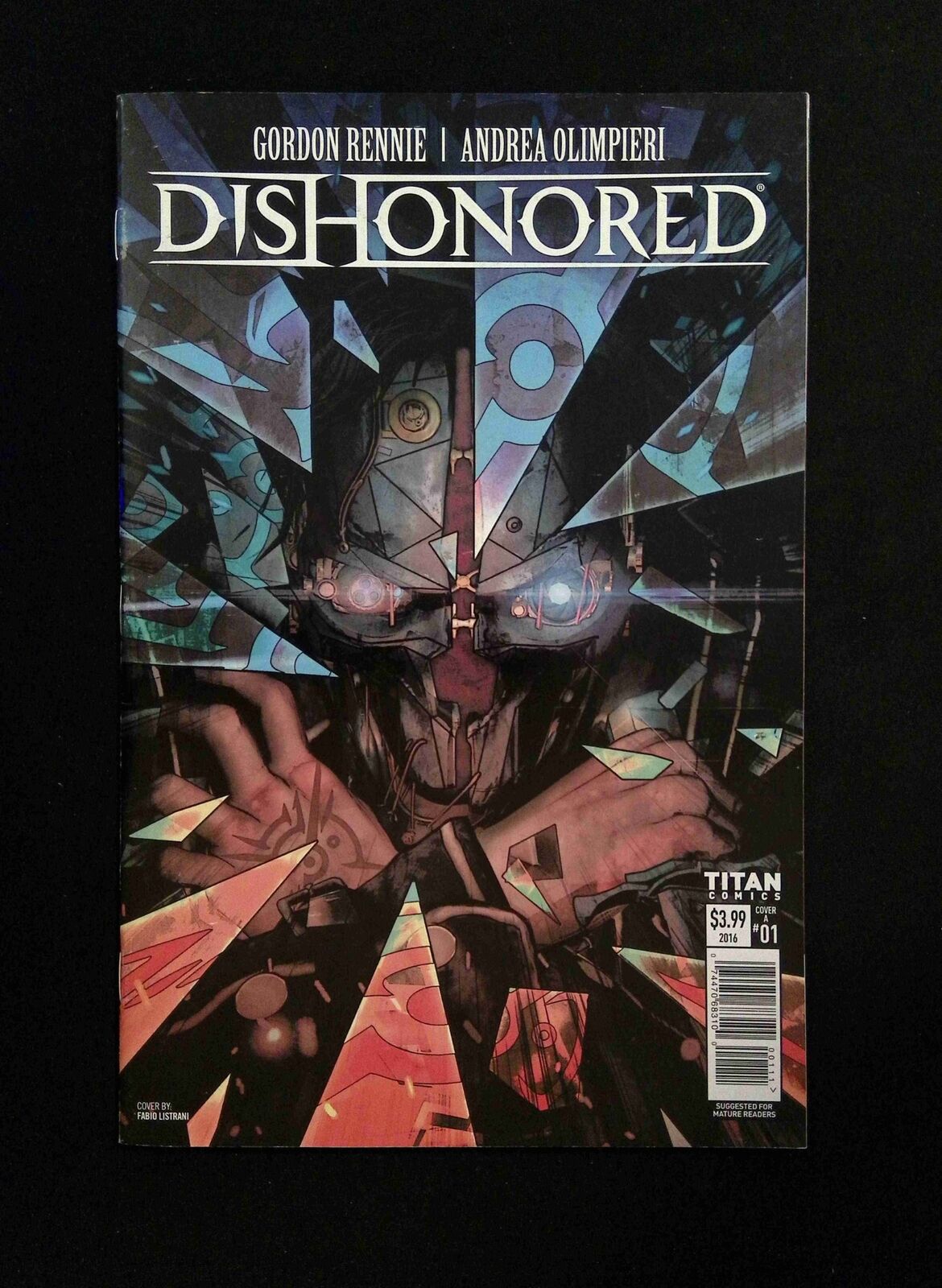 Dishonored #1  TITAN Comics 2016 VF/NM