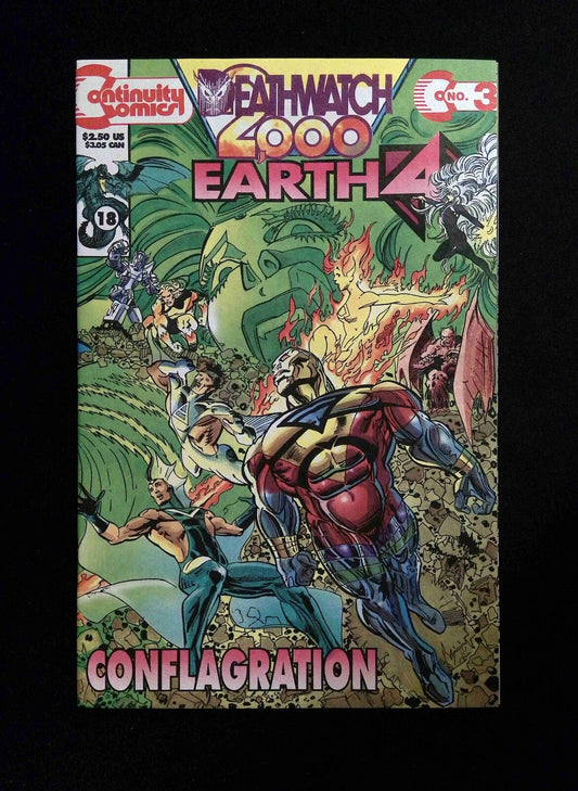 Earth 4 Deathwach 2000 #3  CONTINUITY Comics 1993 NM+