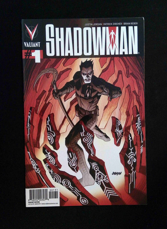 Shadowman #1C (4TH SERIES) VALIANT Comics 2012 NM  1:20 ratio variant